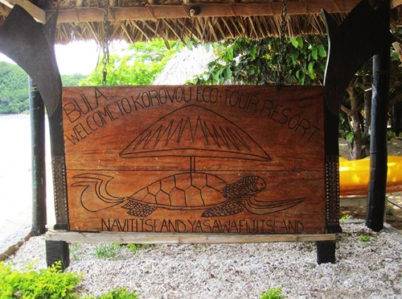 Korovou Eco Lodge Naviti Island Kültér fotó
